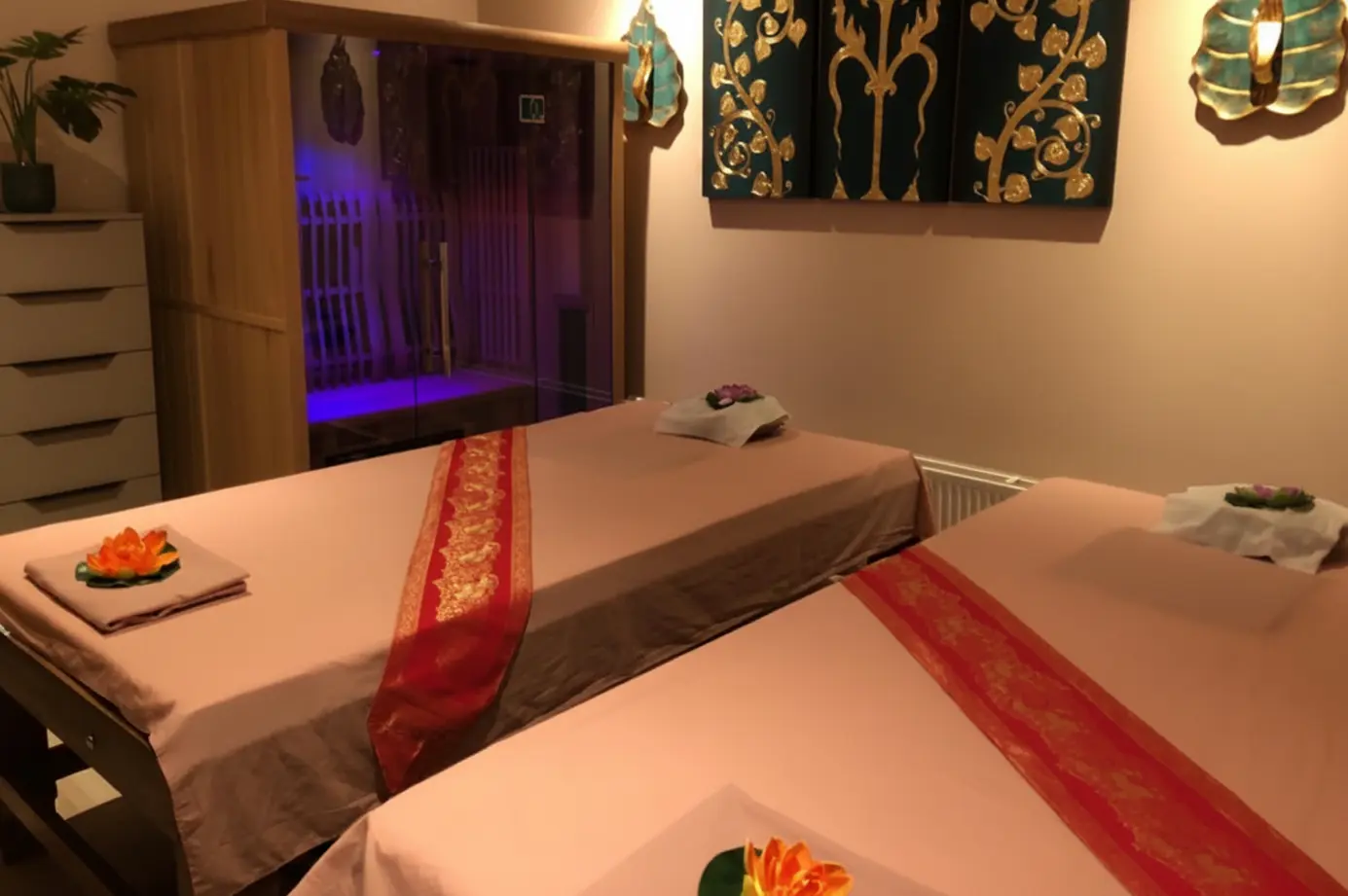 Serenity Thai Therapy warm interior