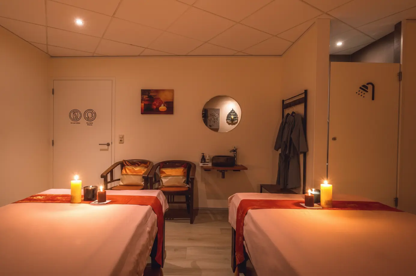 Serenity Thai Therapy welcoming salon atmosphere
